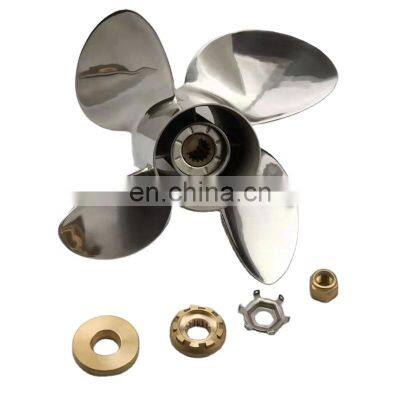 Controllable  stainless steel yacht 3 blade propeller