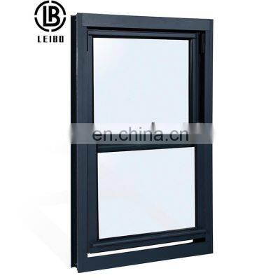 American style good quality vertical sliding window up down sliding windows