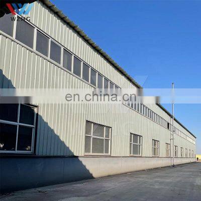 Prefabricated Hall Workshop Build Steel Structure Warehouse Metal For High Rise Building