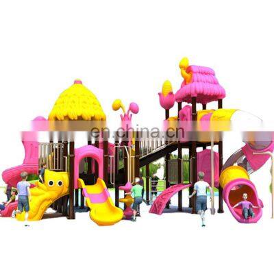 2021 Funny landscape slide outdoor preschool playground equipment for sale