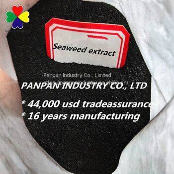 China Supplier Agriculture Natural Seaweed Extract Extract Fertilizer Seaweed Black Granules Best Price photo-2
