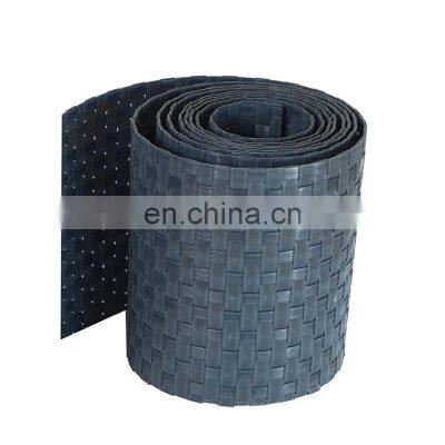 19 cm x 250 cm WorkingHouse Poly-rattan Visual Protection Fence Strips Visual Protection for Double Bar Mat Fence