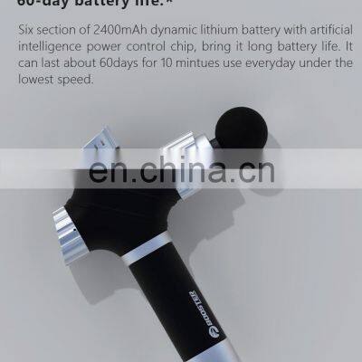2020 Booster A2 New Coming Brushless Massage Gun Fascia Massager Deep Percussion Muscle Gun photo-3