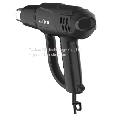 Qr 986c Qili 2022 New Arrival Electric Power Tool Heat Gun Shrink Wrap 2000W 220V/240V Plastic Welding Hot Air Gun