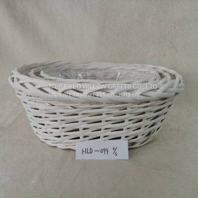 Wholesale Custom New Design Rattan Willow Woven small Wicker Basket