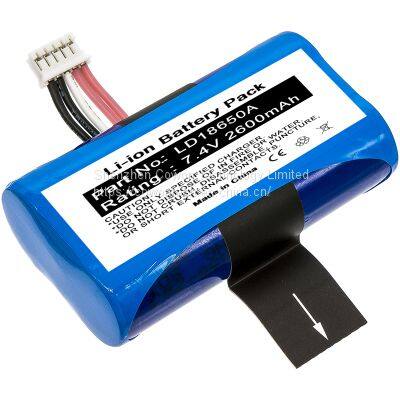 Replacement 7.4V 2600mah LD18650A LD18650D Li-ion Battery A8 E350 E550 N910 N900 N510 for Landi Payment Terminal