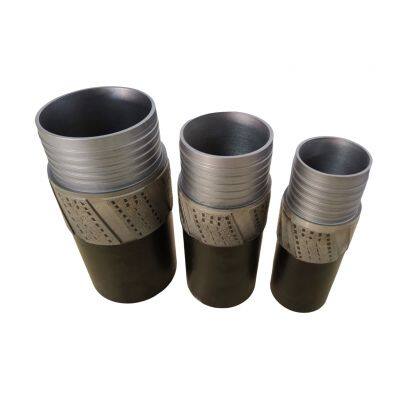 BQ NQ HQ PQ reaming shell, diamond reamers, wireline core barrels, impregnated diamond drilling, hard formation coring, deep hole rock core recovery