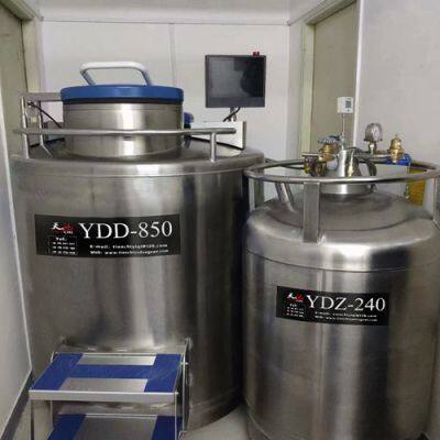 Cambodia Stainless Steel Liquid Nitrogen Container KGSQ Nitrogen Tanks photo-3