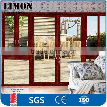 Aluminium hanging Sliding soundproof Interior Doors for hot sale