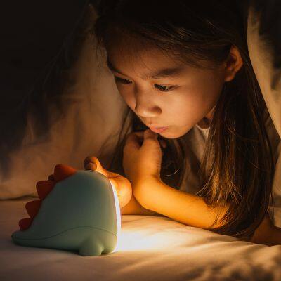 Yarrae Rechargeable Cute Dinosaur LED Nursery Night Light For Kids Sleep Light photo-2