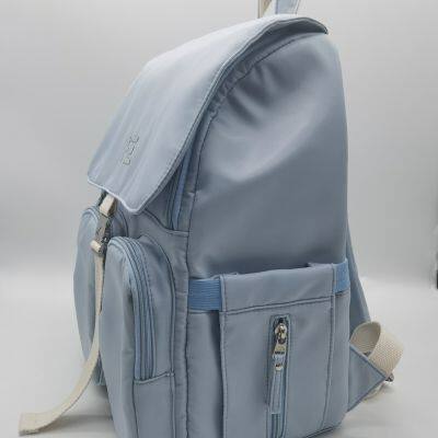 Baby Diaper Bag Double Layer Storage Bag Portable Polyester High-capacity go Out Zipper Pack Diaper Bag photo-4