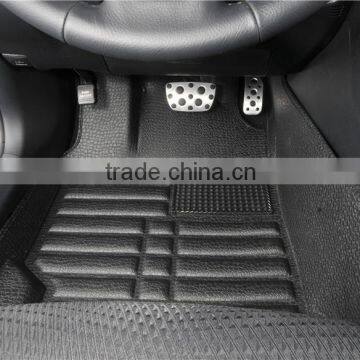 2015 Hot sale car mats car carpet for New Black 3d car mats