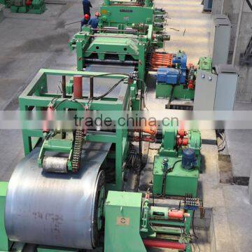 Middle thickness metal sheet cut to length line