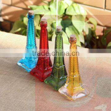 Coloured Eiffel Tower Glass Vase Trumpet Vase photo-1