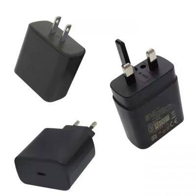 25W Wall Charger For Samsung Galaxy S10 S20 S21 Note PD Super Fast Adapter