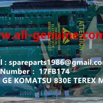 17FB174  CARD GE MT4400AC MT3600 KOMATSU 8830E 930E TEREX BELAZ 75131 MINING DUMP TRUCK HAULER