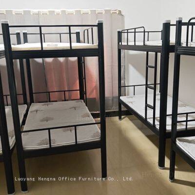 Double Bunk Beds With Multi-layer Shoe Storage for Chicago Shelters, Heavy Gauge Steel, Fire-Proof & Eco-Friendly Coating, Sturdy Furniture Supplier photo-5