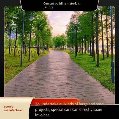 Assembled Wood-like Concrete Walkway Boards, Precast Outdoor Cement Wood-grained Floorings, and Boardwalk Boards for Parks and Scenic Areas photo-5
