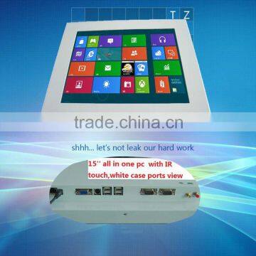 15 Inch IR Multi-Touch Infrared touch All In One PC