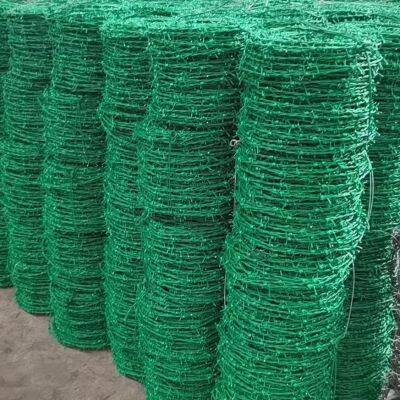 Hot Dipped Galvanized Barbed Wire Fence Roll - 200m Length per Roll