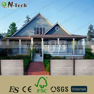 wind resistant wpc fencing for supplier