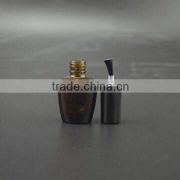 Free Samples! Wholesale Empty Unique Amber Glass Nail Polsih Bottles With Brush Caps photo-2