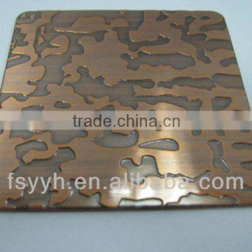 Chemically Etched Stainless Steel