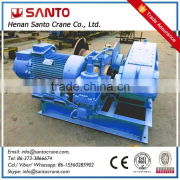 Electric Marine Slipway Shipyard 45 Ton Winch For Ship Pulling