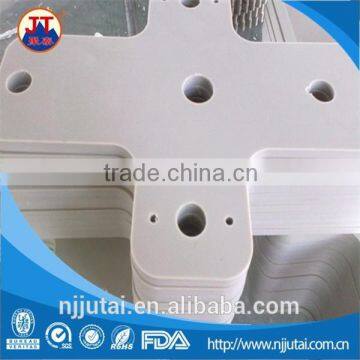 CNC machining white PP spare parts
