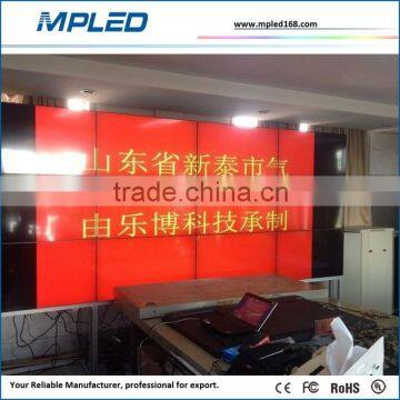 Hotel hall super large video wall aluminum frame lcd screen popular in shops with 4G control low price