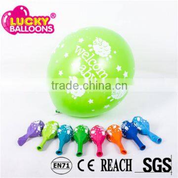 Best China quality EN71 approved 100% latex lamb and baby printed latex helium balloons