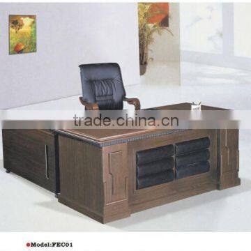 classical luxury wooden executive office table design