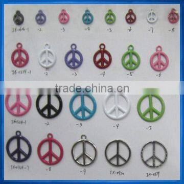 Peace Sign Pendant,Peace Charm