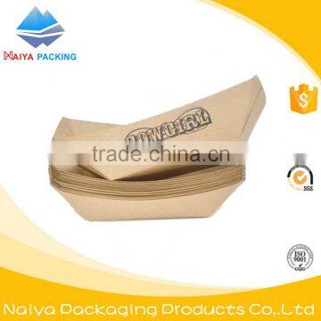 hot sale cheap corrugated paper burger box with full color printed