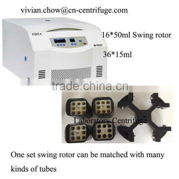 TD5A 1.2L low speed laboratory swing out rotor centrifuge