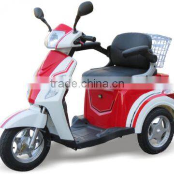 China Three Wheel mobility tricycle For elderly With CE 480W 60V 20AH