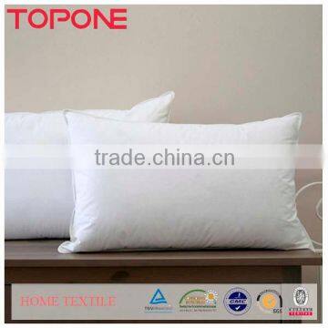 Home bedding sleeping cheap white plain duck down pillow