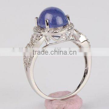China Professional Fashion Blue Jewelry Star Sapphire Ring photo-5