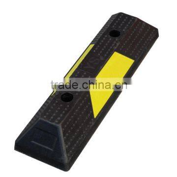 Perfect Parking Lots Solution Economy Solid Rubber Car Stop photo-6