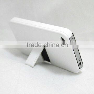 High Quaility Mobile Phone TPU Case For 4s with Back Stand Design