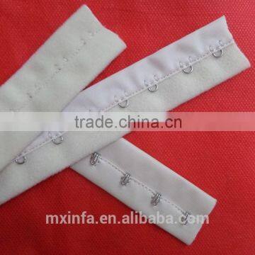 Single row bra hook & eye tape