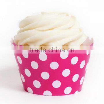 Manufacturer of Wedding Supplies Lovely Polka Dot Cupcake Wrappers