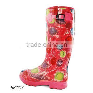 Ladies' Cheap Rubber Rain Boots / Rubber Boots /Rain Boots