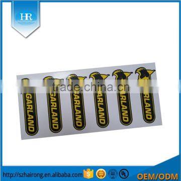 High Quality 3M Embossed Synthetic Paper Logo Sticker With Film photo-5