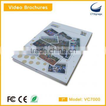 2.4''/3.5"/4.3'/5"/7'/10'' Lcd Video Brochure Card ,greeting Card photo-4