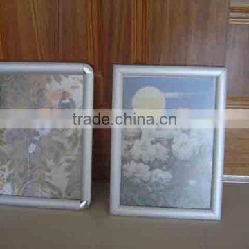 clap snap frame,outdoor poster frame round corner