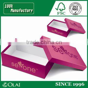 Cheap Paper Gift Packaging Boxes Custom Logo