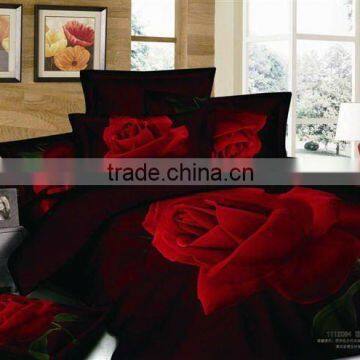 Trade Assurance/C40*40/133*72/high Quality Panel Printing 3D Floral Design Fabric for Bedding Set photo-6