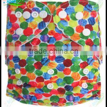 New Design Printed AIO Best Cotton Diapers Pedo Baby Diapers