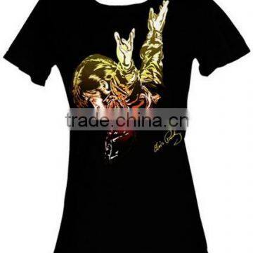 custom wholesale promotional all over sublimation printing t-shirt (OEM)